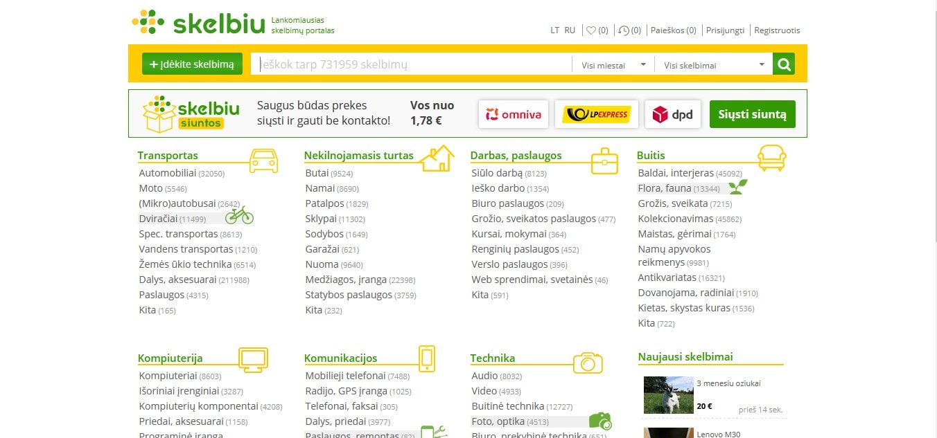 Skelbiult automatinis atnaujinimas.