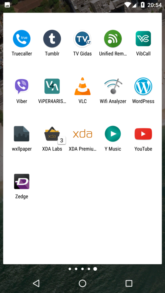 57 android programos kurias naudoju 7 Android programos penktas langas.