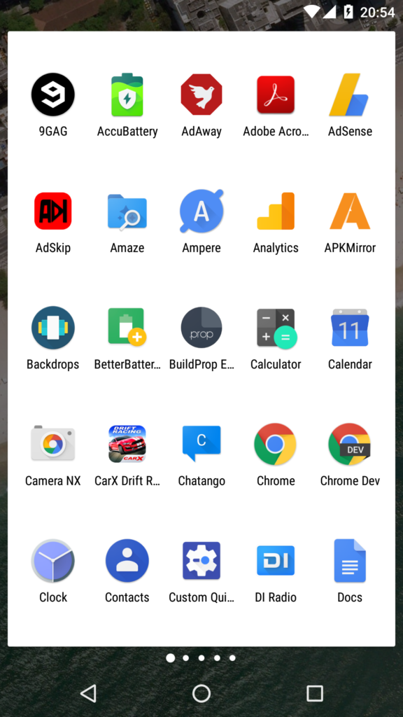 57 android programos kurias naudoju 3 Android programos pirmas langas.
