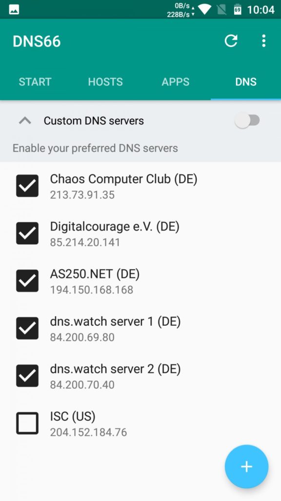 Kaip panaikinti Android reklamas, be root ir su 3 DNS66
