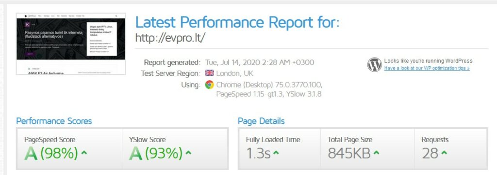 Serverių priežiūra (mano paslauga žaliems) 2 wordpress krovimo greitis serverio prieziura
